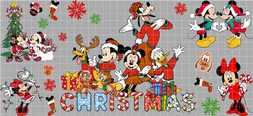 16oz Christmas-S 1256